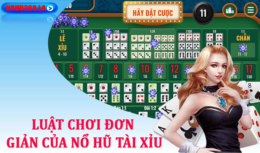 Luật chơi đơn giản của nổ hũ tài xỉu